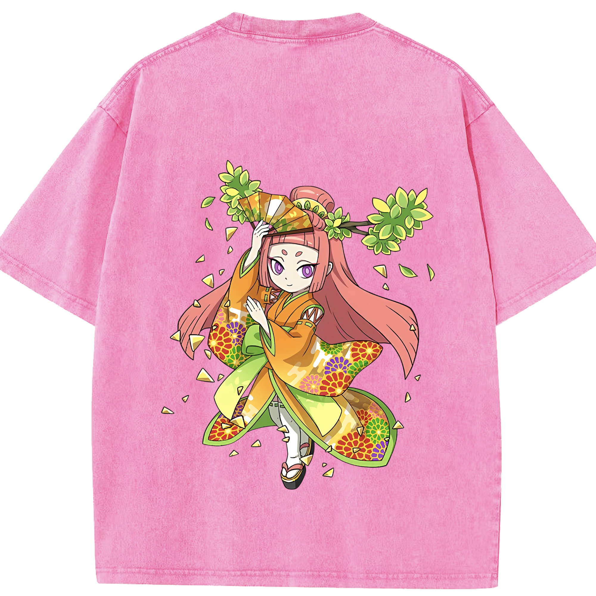 （画像用） 妖怪ウォッチ Yo-kai Watch 綿100% ヴィンテージ風 半袖Tシャツ（背面プリント）